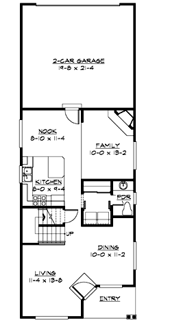 Main Floor Plan: 88-158