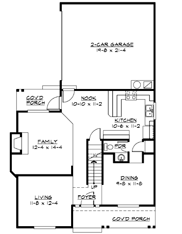 Main Floor Plan: 88-168
