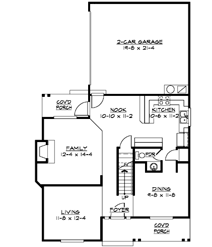 Main Floor Plan: 88-169