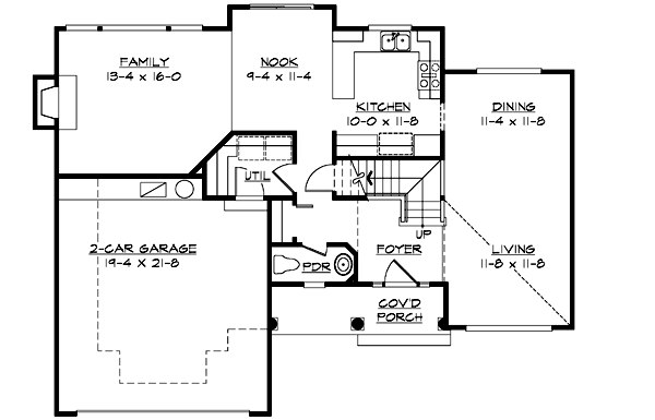 Main Floor Plan: 88-170