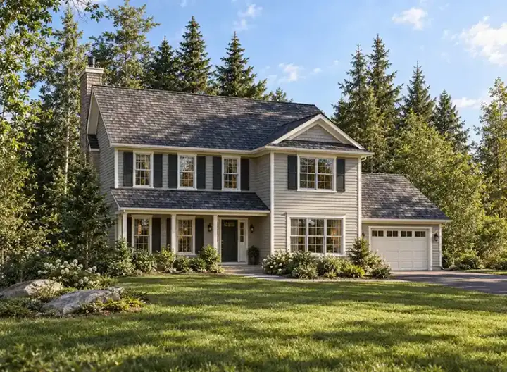 Country house plans 88-173 - front exterior, 1,785 sq ft, 4 bed, 2 bath house plans | Monster House Plans