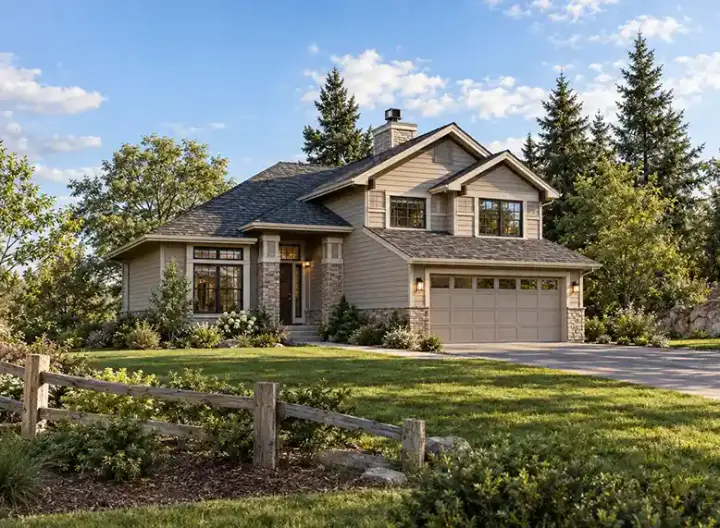 Northwest house plans 88-174 - front exterior, 1,795 sq ft, 3 bed, 2 bath house plans | Monster House Plans