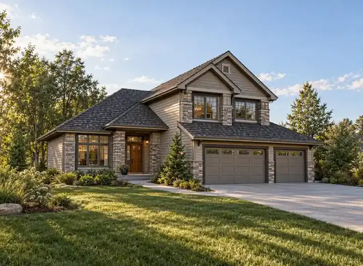 Northwest house plans 88-175 - front exterior, 1,795 sq ft, 3 bed, 2 bath house plans | Monster House Plans