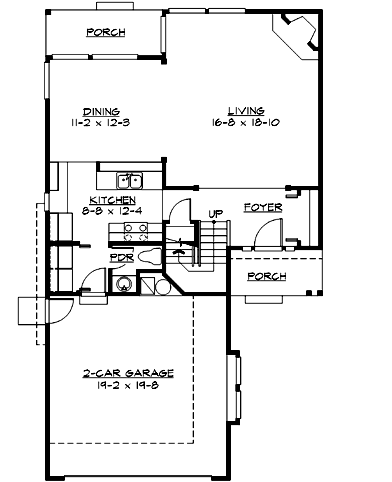 Main Floor Plan: 88-179