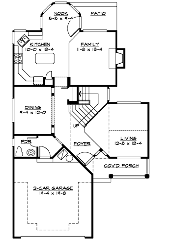 Main Floor Plan: 88-183