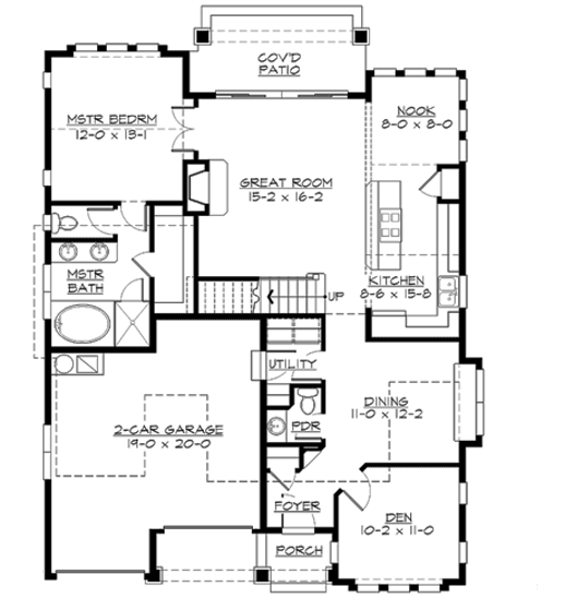 Main Floor Plan: 88-187