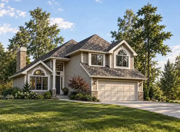 Northwest house plans 88-188 - front exterior, 1,905 sq ft, 4 bed, 2 bath house plans | Monster House Plans