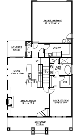Main Floor Plan: 88-198