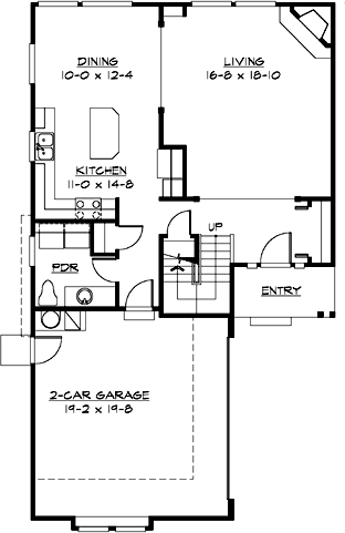 Main Floor Plan: 88-202