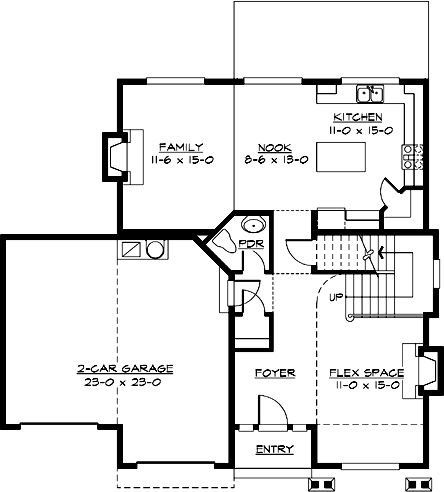 Main Floor Plan: 88-205