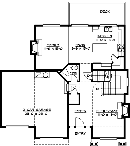Main Floor Plan: 88-206