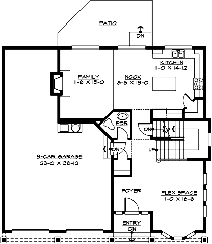 Main Floor Plan: 88-212
