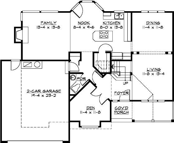 Main Floor Plan: 88-217