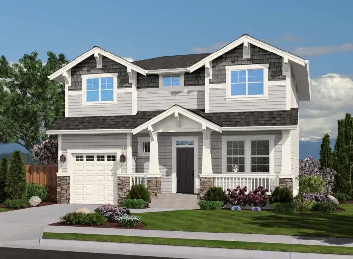 Craftsman house plans 88-219 - front exterior, 2,833 sq ft, 3 bed, 3 bath house plans | Monster House Plans