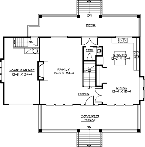 Main Floor Plan: 88-232