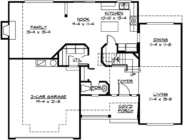 Main Floor Plan: 88-233