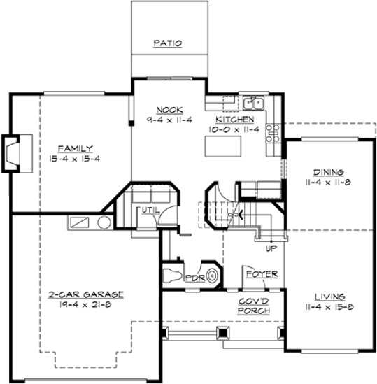 Main Floor Plan: 88-235