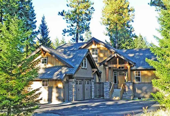 Craftsman house plans 88-244 - front exterior, 2,211 sq ft, 3 bed, 3 bath house plans | Monster House Plans