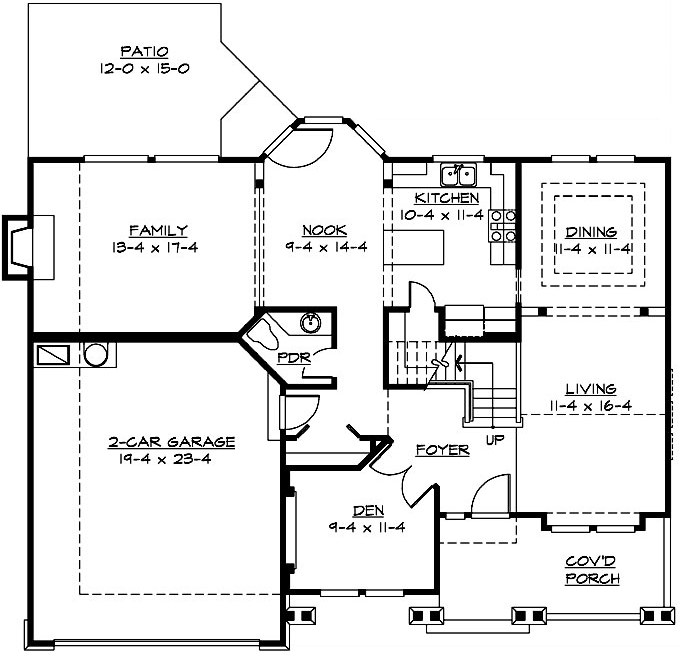 Main Floor Plan: 88-247