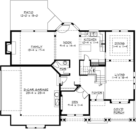 Main Floor Plan: 88-249