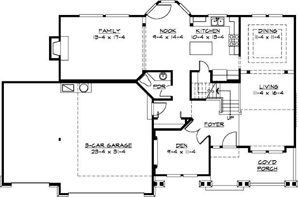 Main Floor Plan: 88-250
