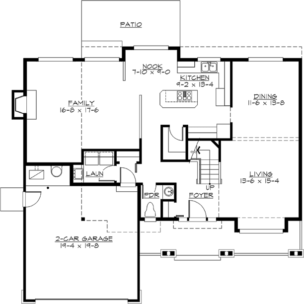 Main Floor Plan: 88-255