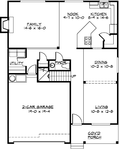 Main Floor Plan: 88-258