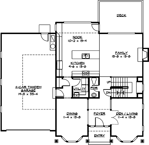 Main Floor Plan: 88-260