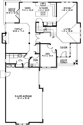 Main Floor Plan: 88-262