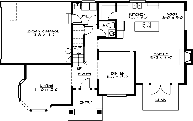 Main Floor Plan: 88-265