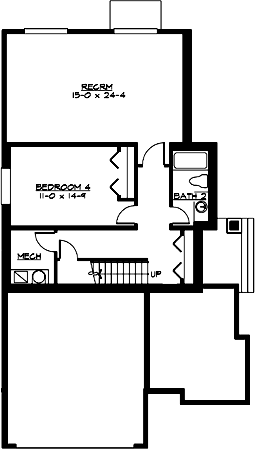 Lower Floor Plan: 88-266