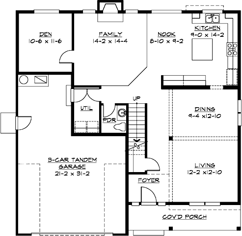 Main Floor Plan: 88-268