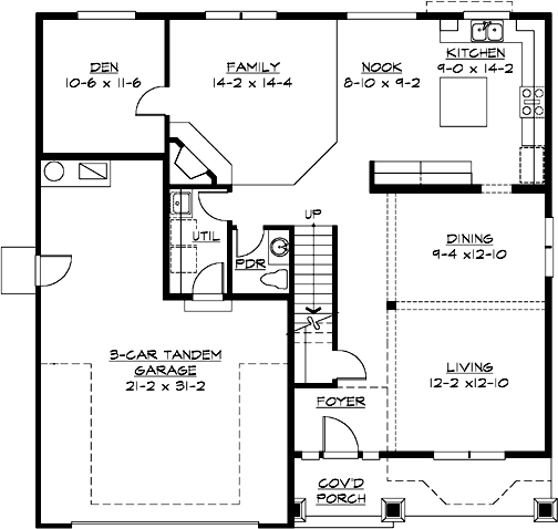 Main Floor Plan: 88-269