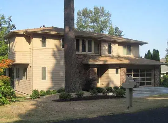 Modern house plans 88-270 - front exterior, 2,339 sq ft, 3 bed, 2 bath house plans | Monster House Plans