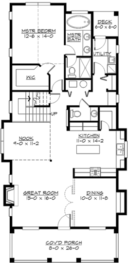 Main Floor Plan: 88-278
