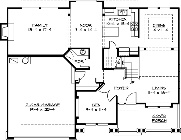 Main Floor Plan: 88-279