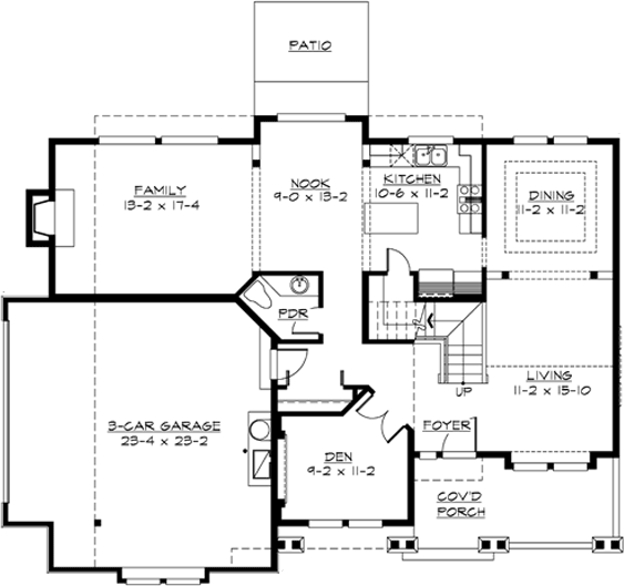 Main Floor Plan: 88-281
