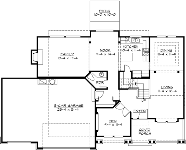 Main Floor Plan: 88-282