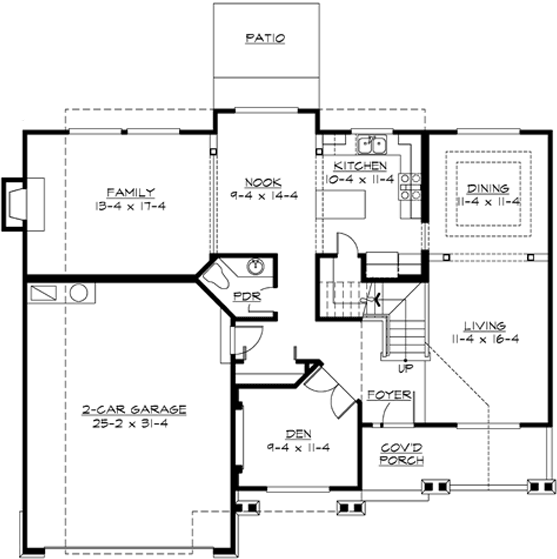 Main Floor Plan: 88-283