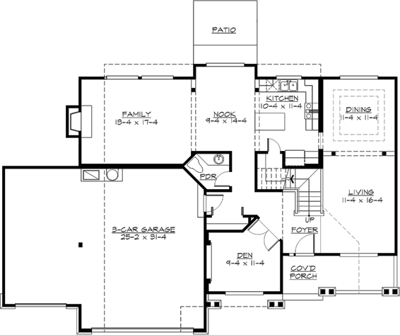 Main Floor Plan: 88-285