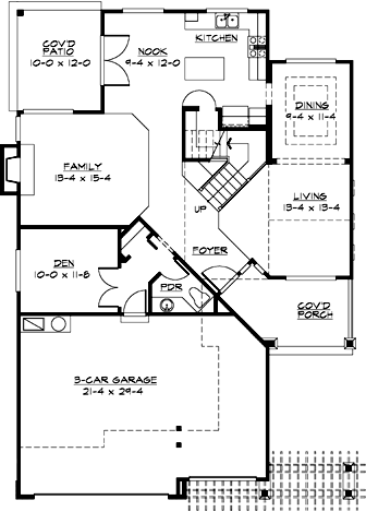 Main Floor Plan: 88-287