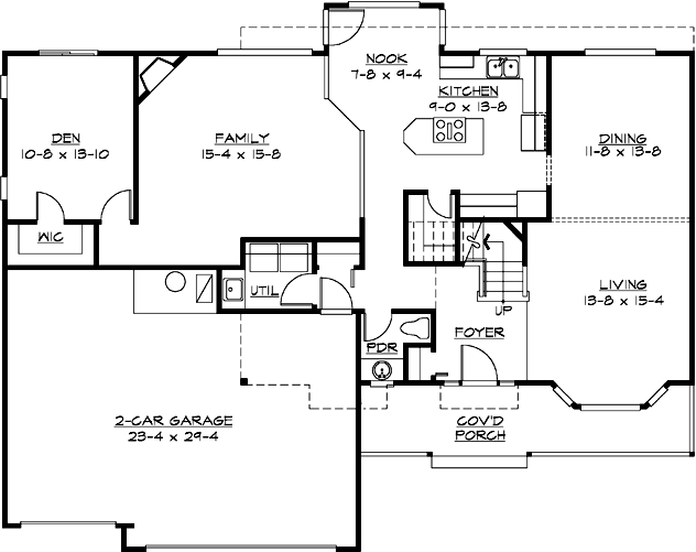 Main Floor Plan: 88-297