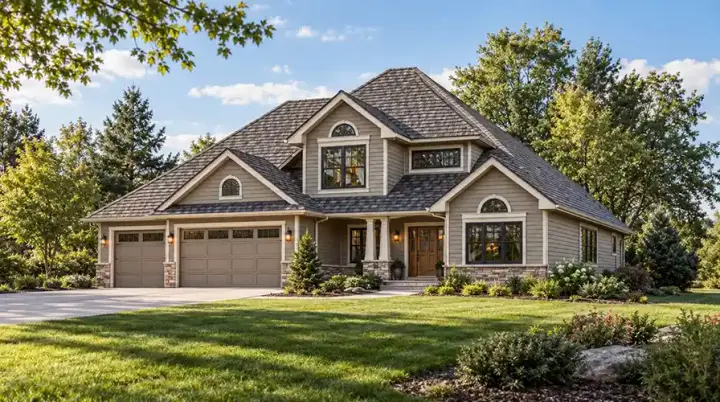 Northwest house plans 88-301 - front exterior, 2,460 sq ft, 4 bed, 2 bath house plans | Monster House Plans
