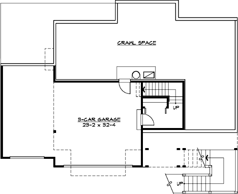 Lower Floor Plan: 88-302