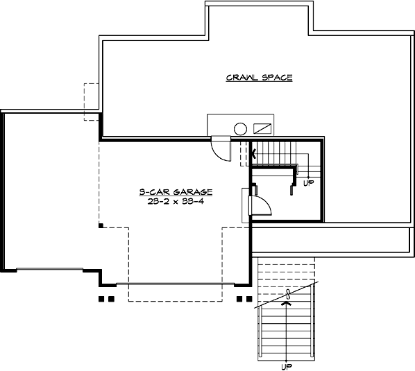 Lower Floor Plan: 88-303