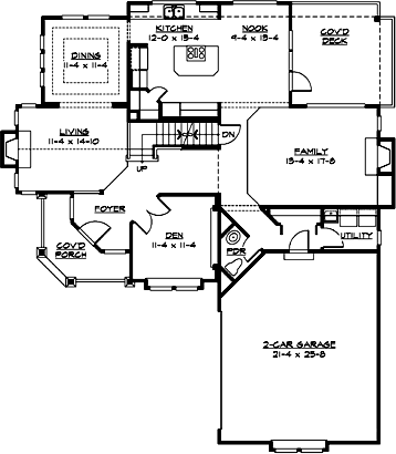 Main Floor Plan: 88-306