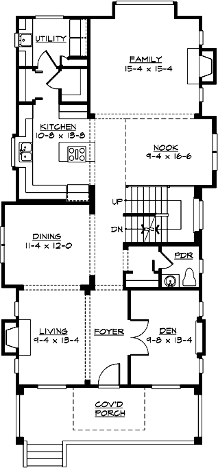 Main Floor Plan: 88-314