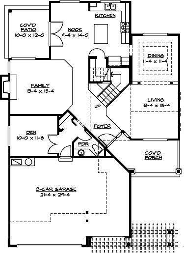 Main Floor Plan: 88-319