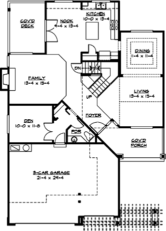 Main Floor Plan: 88-320
