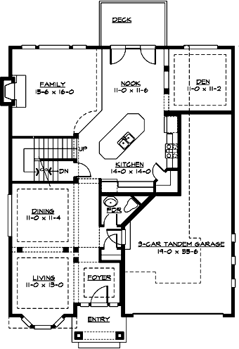 Main Floor Plan: 88-322